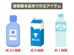歯根膜を延命できるアイテム