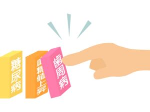 歯周病から糖尿病へ